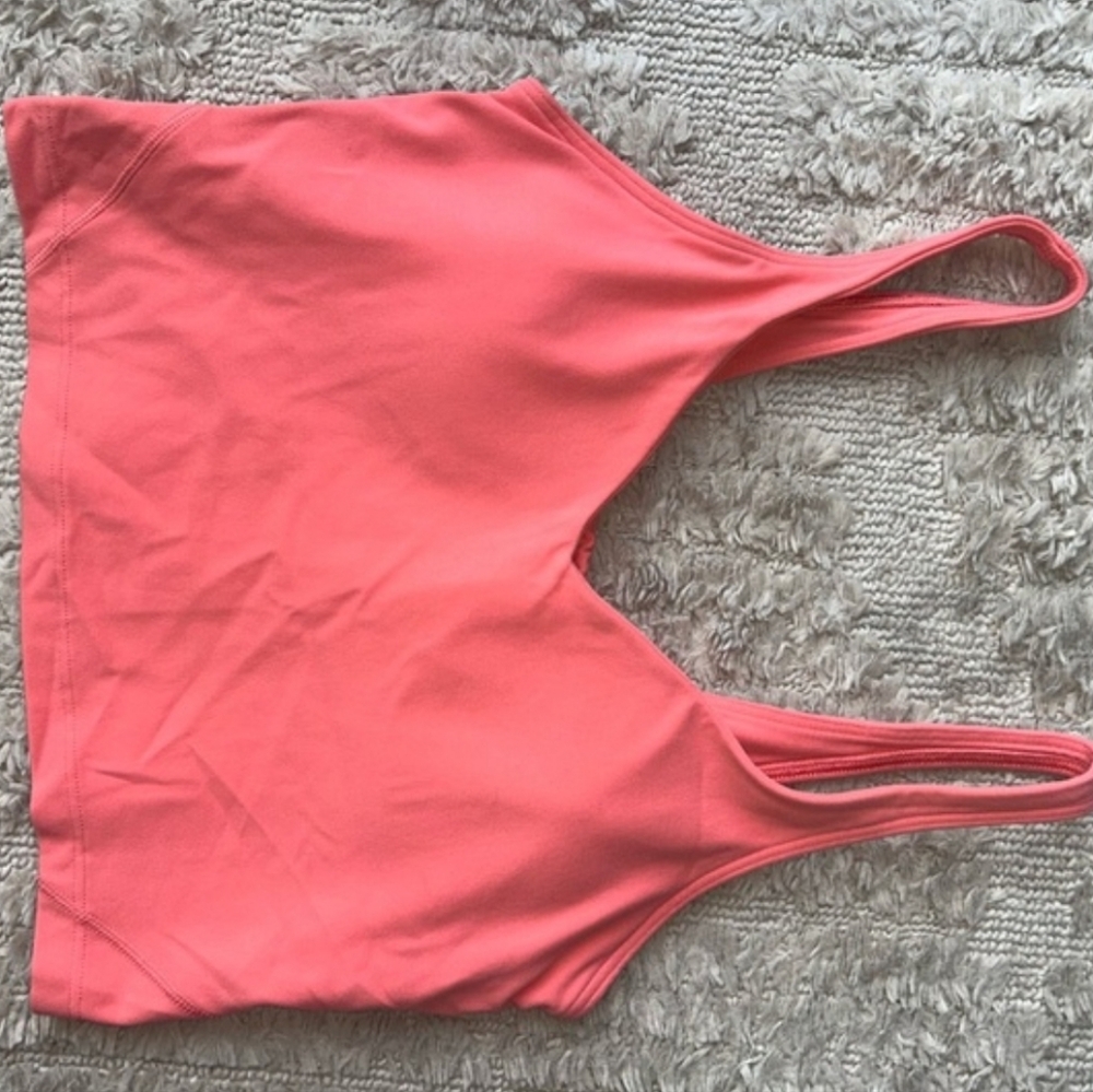 Lulu Align Tank- Raspberry Cream - Picture 3 of 5